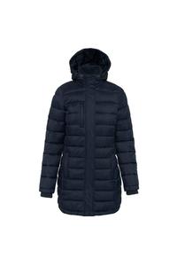 Легкая длинная куртка-парка с подкладкой Kariban, темно-синий