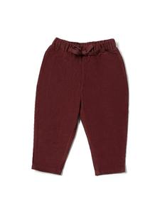 Брюки из органического хлопка и вельвета коричневого цвета. Little Green Radicals