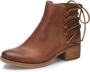 Женские классические ботильоны FSJ с круглым носом, шнуровкой, на среднем толстом каблуке, с боковой молнией, стиль ковбой, Челси, для вечеринки, короткие ботильоны, размеры US 4-15, Brown