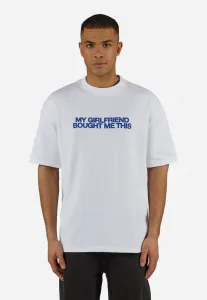 Футболка оверсайз с принтом maribo Pegador, White