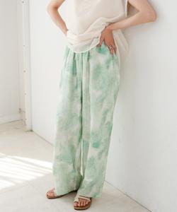 Брюки прямого кроя с изысканным принтом (доступны размеры для невысоких людей)