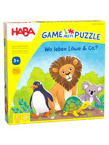 HABA Игра 'Wo leben Löwe & Co?', мультиколор