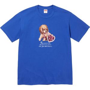T FW17 Week17 Dust Tee Футболка Unisex Supreme, синий