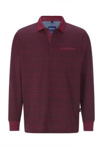 Рубашка поло с длинными рукавами alrenti Babista, красный