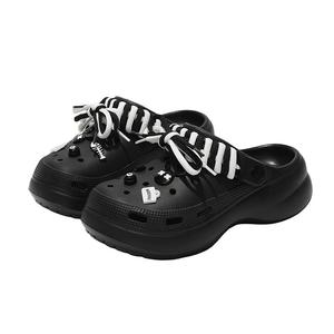 NANJIREN Клоги женские черные, цвет Black