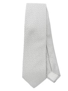 Tagliatore жаккардовый галстук с узором, нейтральный цвет