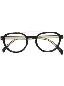 Очки в круглой оправе Eyewear by David Beckham, черный