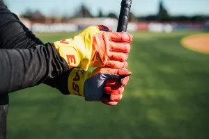 Перчатки Easton Youth Walk-Off Ethos Fire Batting Easton Sports, оранжевый