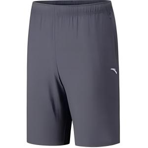 Разнообразие тренировочной коллекции повседневные шорты Men's Men's Gray ANTA, серый