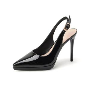 Женские туфли на тонком каблуке и высоком каблуке Feo Dvke, Black