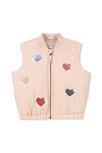 Детский жилет JUNO SEQUIN VEST Konges Sløjd, бежевый