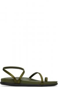 Сандалии Eleftheria Footbed цвета хаки Ancient Greek Sandals