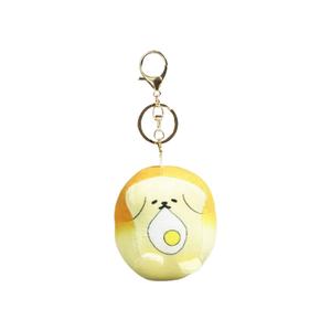 Креативная милая плюшевая подвеска в виде пухлого тоста с эмоциями, высота 10 см DUOMIAOYOU