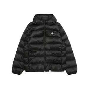 Aape Куртка утепленная с капюшоном A Bathing APE® Mooonface Logo, Black BKX