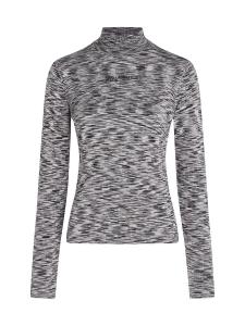 Тонкий вязаный свитер KARL LAGERFELD JEANS Sweater, серый