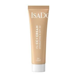 Cc + увлажняющая и spf30 основа Isadora, цвет light, 30 мл
