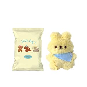 Плюшевый кулон из коллекции Dried Rice Cat And Rabbit Collection Dolls высотой 12 см BEAR FORT