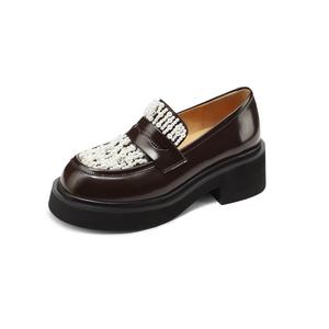 Лоферы женские FMM, Brown