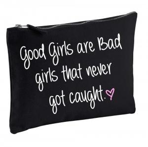 Хорошие девочки — плохие девочки, которых никогда не ловили Черная косметичка 60 SECOND MAKEOVER, черный