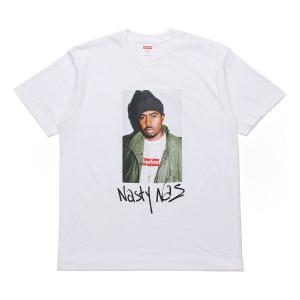 Футболка fw17 nas character printing short sleeve white Supreme, белый