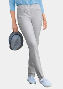 Тканевые брюки GOLDNER Stretch LOUISA, цвет stein