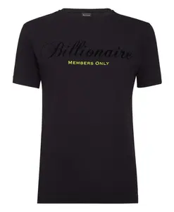 Футболка с круглым вырезом Billionaire, черный