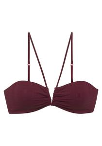 Верх бикини бандо Copenhagen Studios, Wine Red