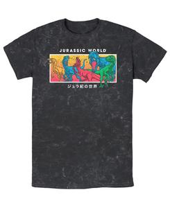 Мужская футболка с коротким рукавом "Юрский период" Fifth Sun, Black