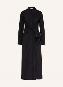 Платье-Рубашка с запахом Mrs & Hugs, черный