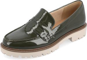 Женские лоферы Journee Comfort Foam Kenly средней и широкой полноты Journee Collection, зеленый