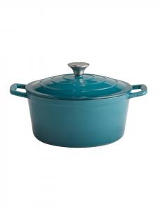 Кастрюля с крышкой, синяя, Ø 25 см, В: 11,5 см, 4 литра APS