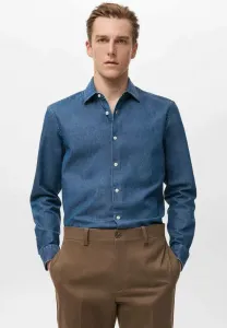 Рубашка Mango, Blue Denim
