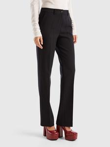 Тканевые брюки Benetton, черный