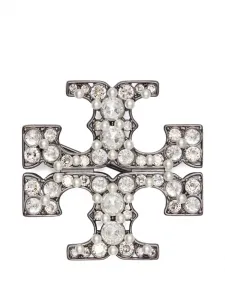 Брошь Moondance с жемчугом Tory Burch, черный