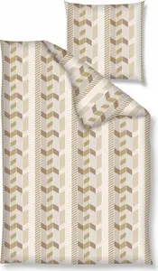 Постельное белье Dream Castle Renforcé с рисунком, песочный, 200 x 200 см с рисунком, песочный, бежевый Traumschloss