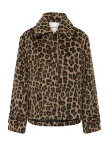 Куртка межсезонная SOAKED IN LUXURY Leony Akeleje, коричневый/капучино