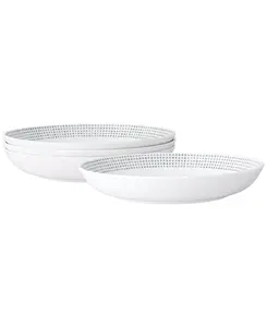 Набор из 4 мисок для ужина «Hammock Dots» Noritake, green