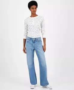 Женские джинсы '94 свободного кроя Bootcut из хлопка Levi's, синий