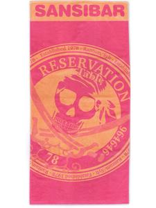 Sansibar Бронирование розового пляжного полотенца