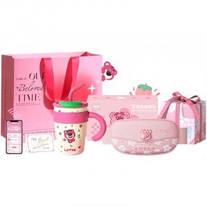 Пояс для согревания живота Disney, k03 розовый warm palace with app edition+straw cup 700ml [lovelimited hand]