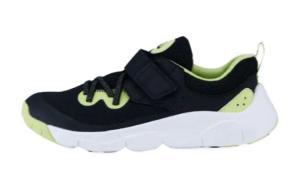 Кроссовки для детей Дети Decathlon, черный/белый/зеленый