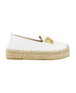 Белые лоферы Lucia Gibaldi, белый