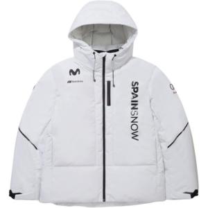 Пуховая куртка SWISS, унисекс Descente, светлый серый