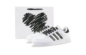 Adidas Neo Низкие износостойкие кроссовки для скейтбординга Breaknet унисекс, черно-золотые