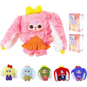 Слепая коробка Baby Three Macron Bunny 2 - одна мистическая коробка/полный набор 6 шт Cureplaneta