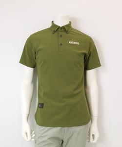 Мужская быстросохнущая поло-рубашка с вышивкой, защищающая от ультрафиолетового излучения Archivio, цвет Khaki(054)
