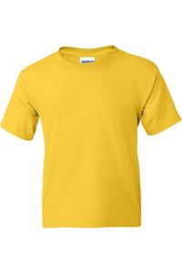 Молодежная футболка Gildan DryBlend, цвет daisy