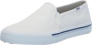 Женские модные кроссовки Keds Double Decker с блестками, белый/синий