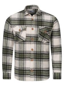 Рубашка на пуговицах стандартного кроя Rock Creek, темно-зеленый