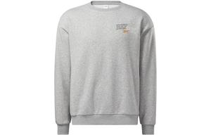 Толстовка унисекс серая Reebok, серый